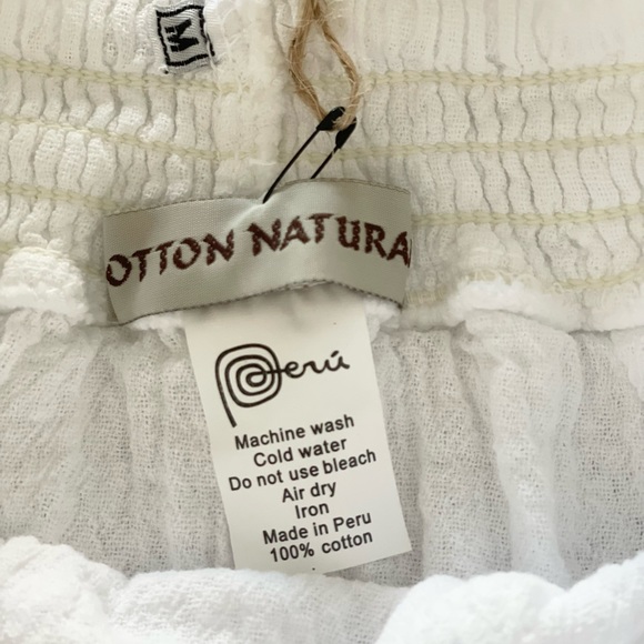 NEW Skirt (w/tag) and Shorts, 100% Cotton Peru - Picture 4 of 7